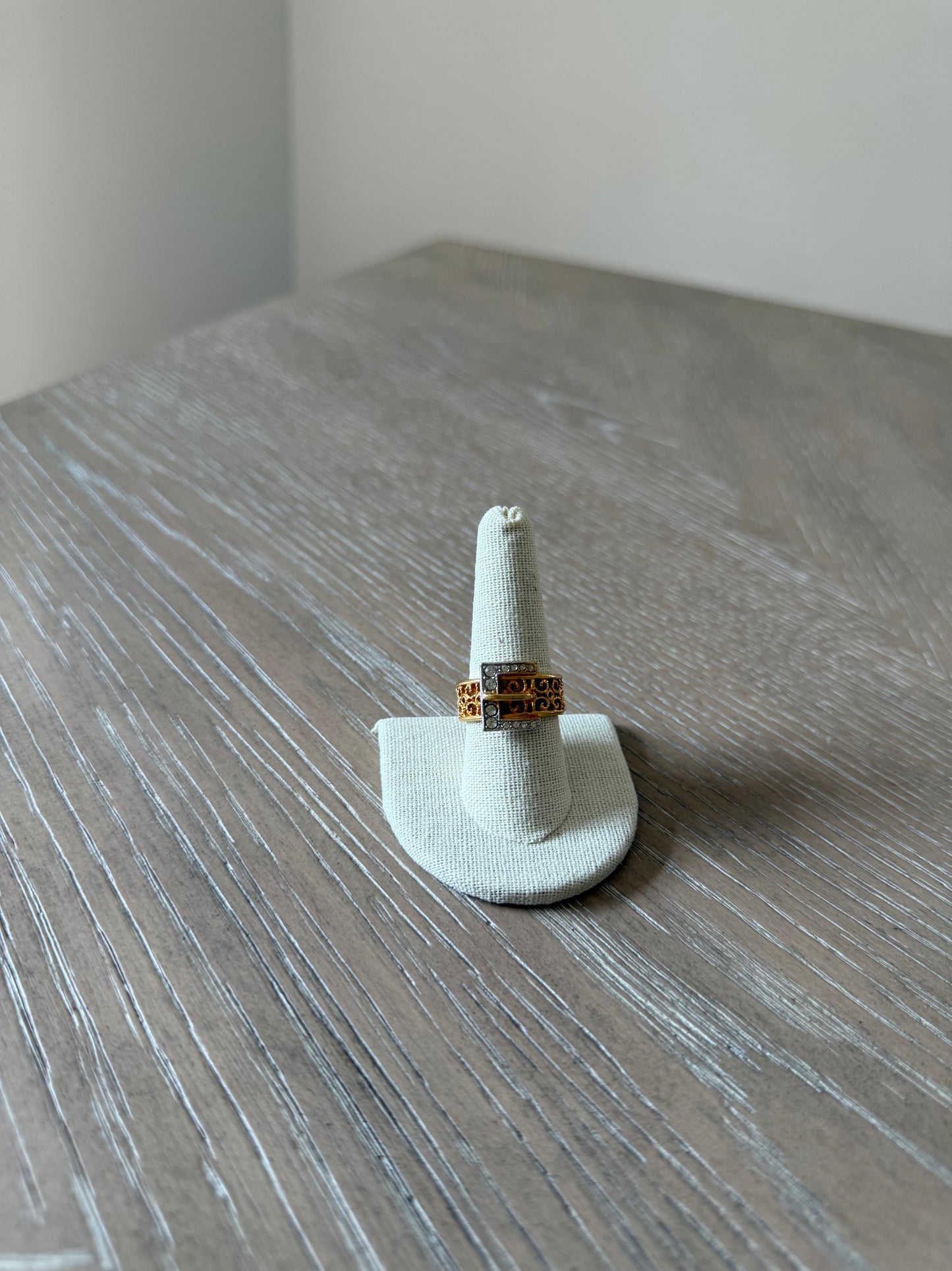 Gold Belt Ring