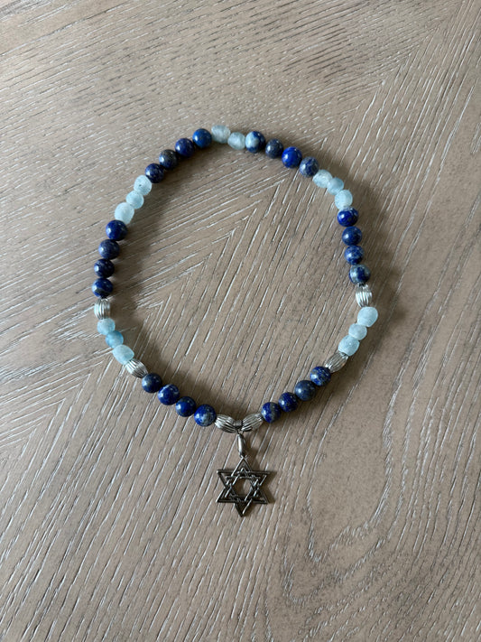 Hand Made Jewish Star Necklace