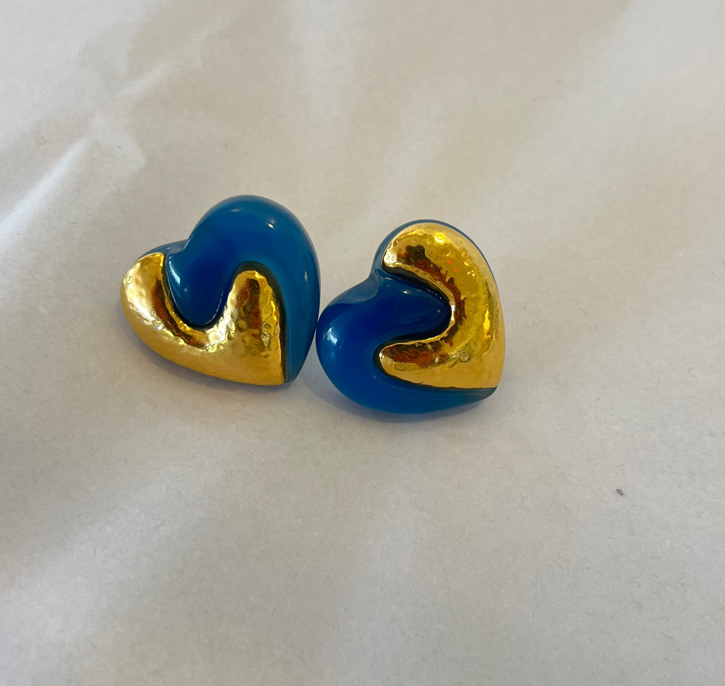 Vintage Heart Earrings