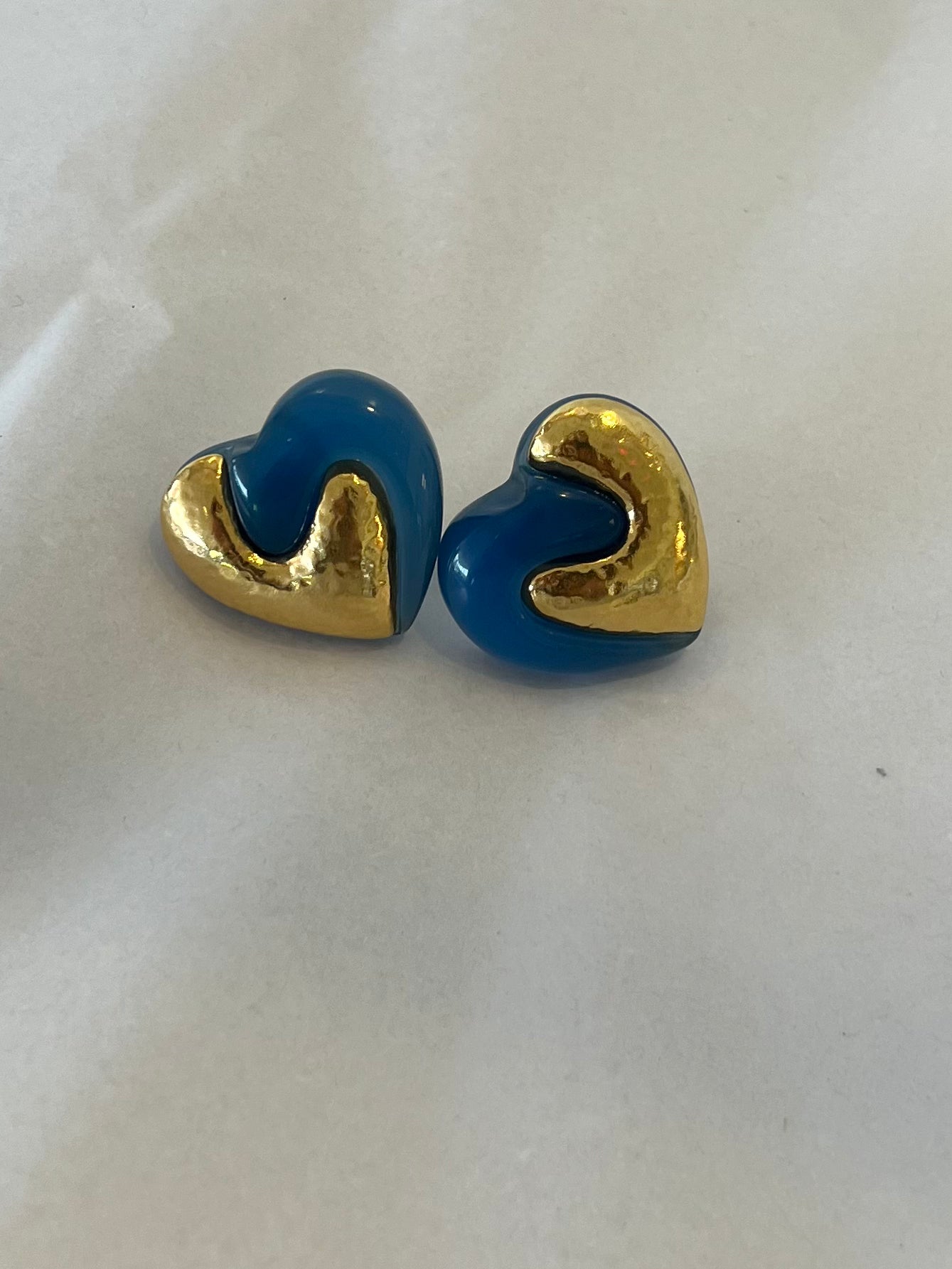 Vintage Heart Earrings
