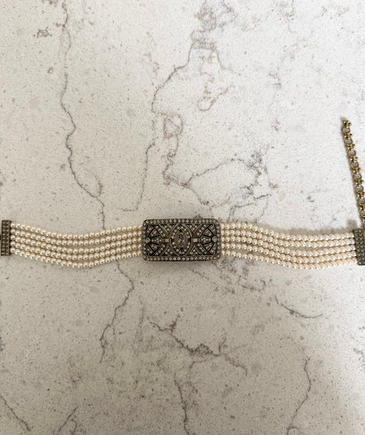 Vintage Multi Pearl Choker