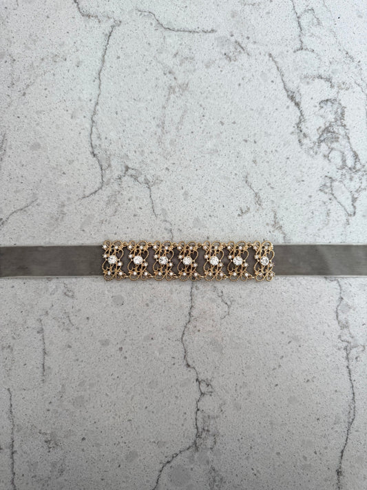 Vintage Rhinestone Choker