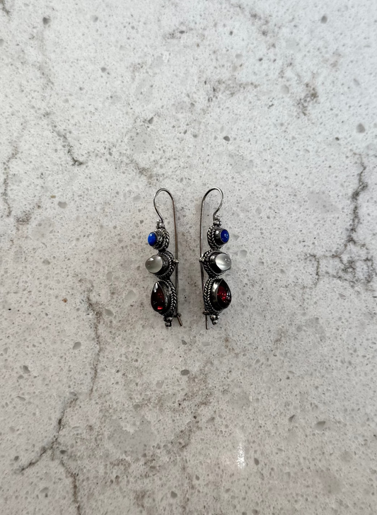 Vintage Rhinestone Earrings