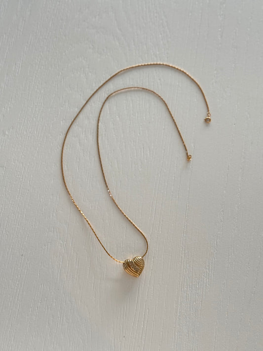 Gold Heart Necklace