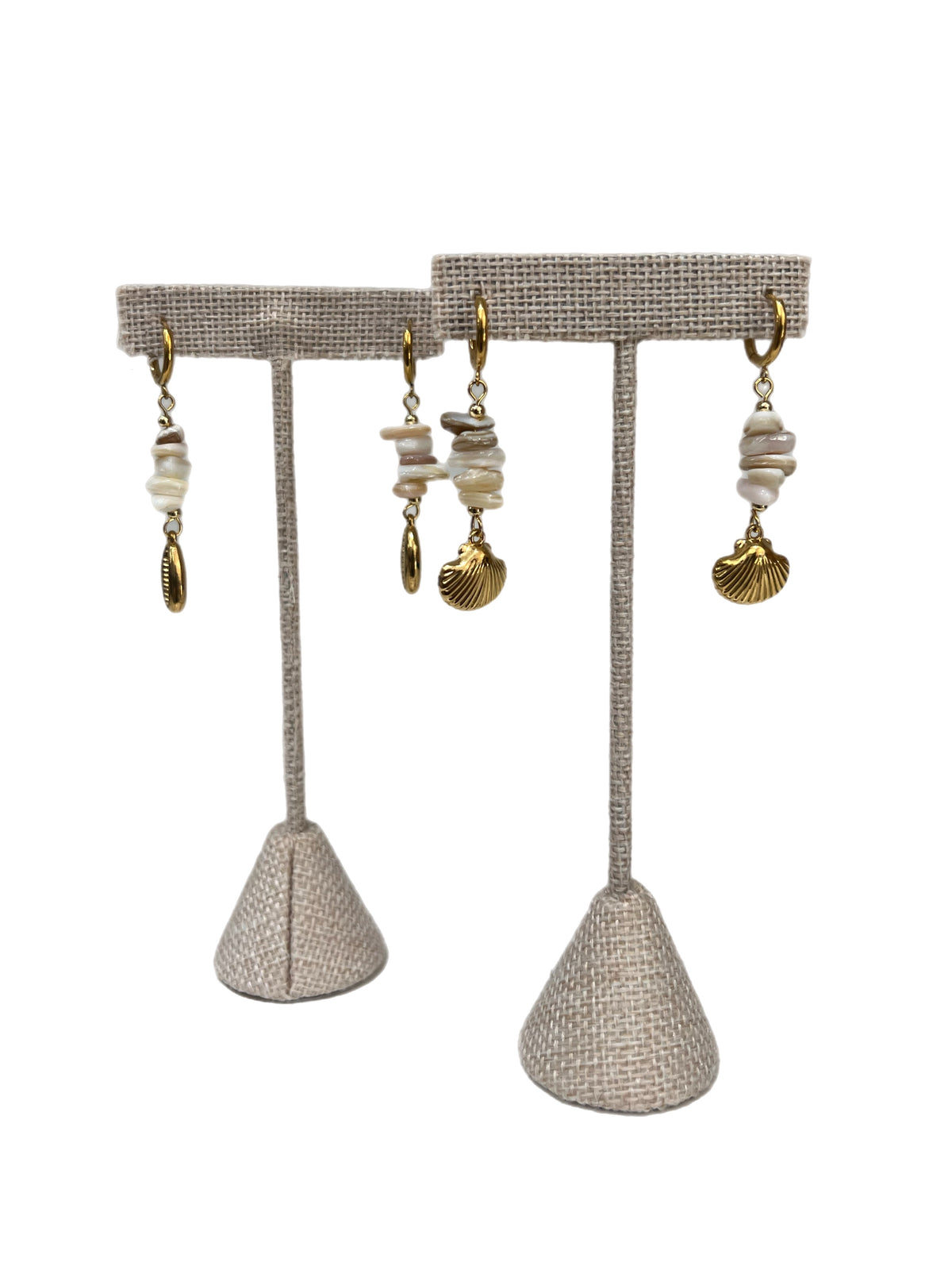 Dangle Sea Shell Earrings