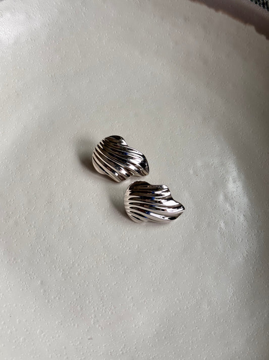 Silver Wing Earring