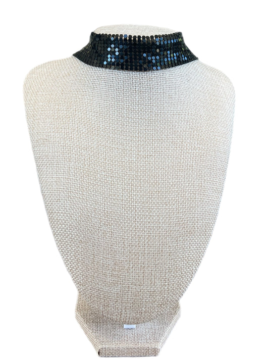 Black Mesh Choker