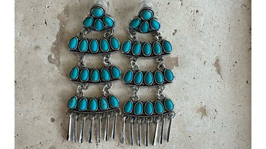 Statement Turquoise Earrings