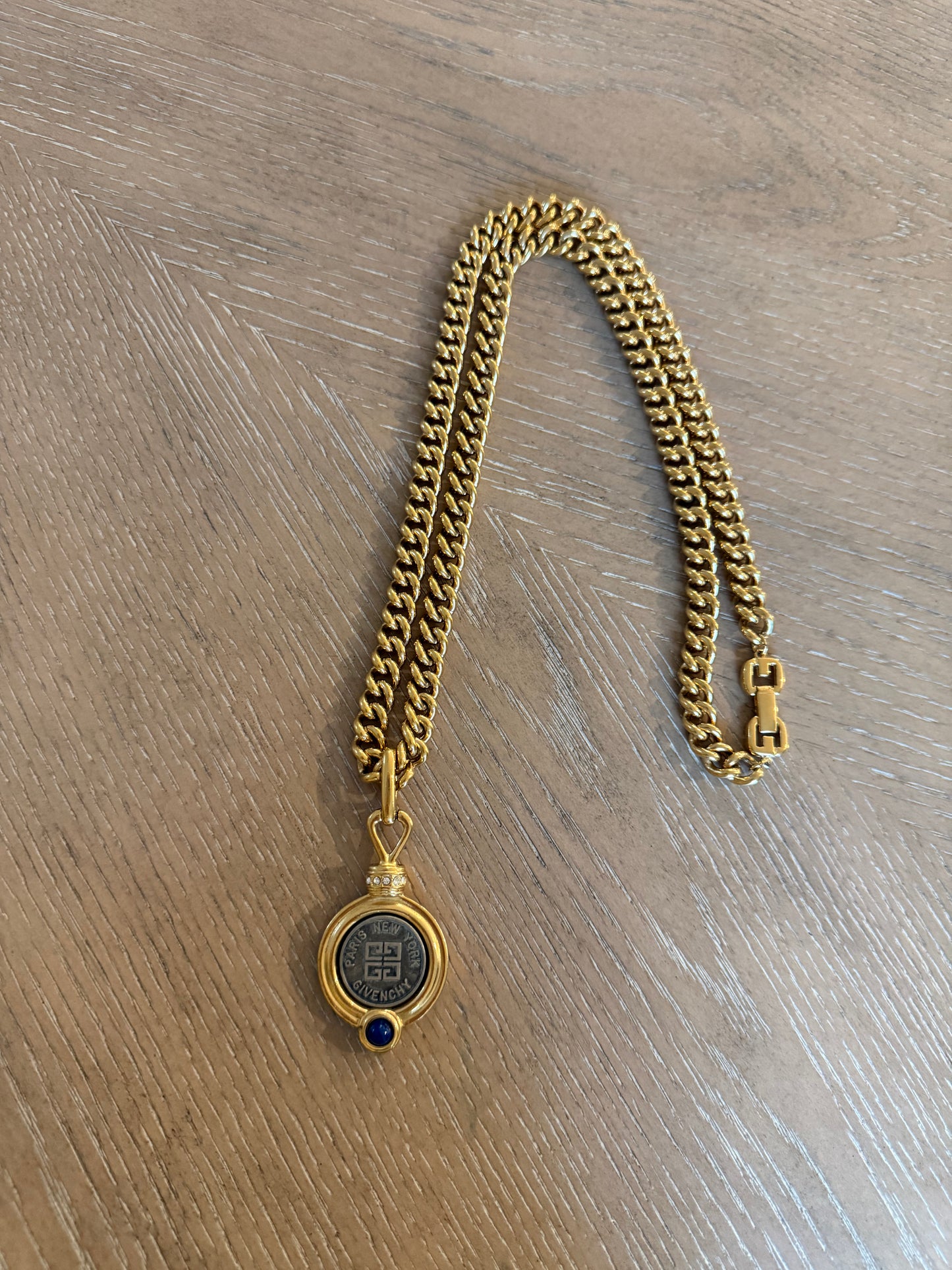 Vintage Givenchy Coin Necklace
