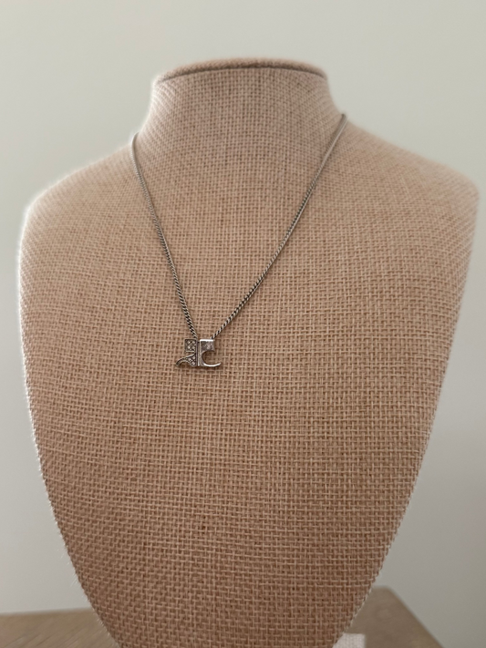 Courreges Silver Necklace