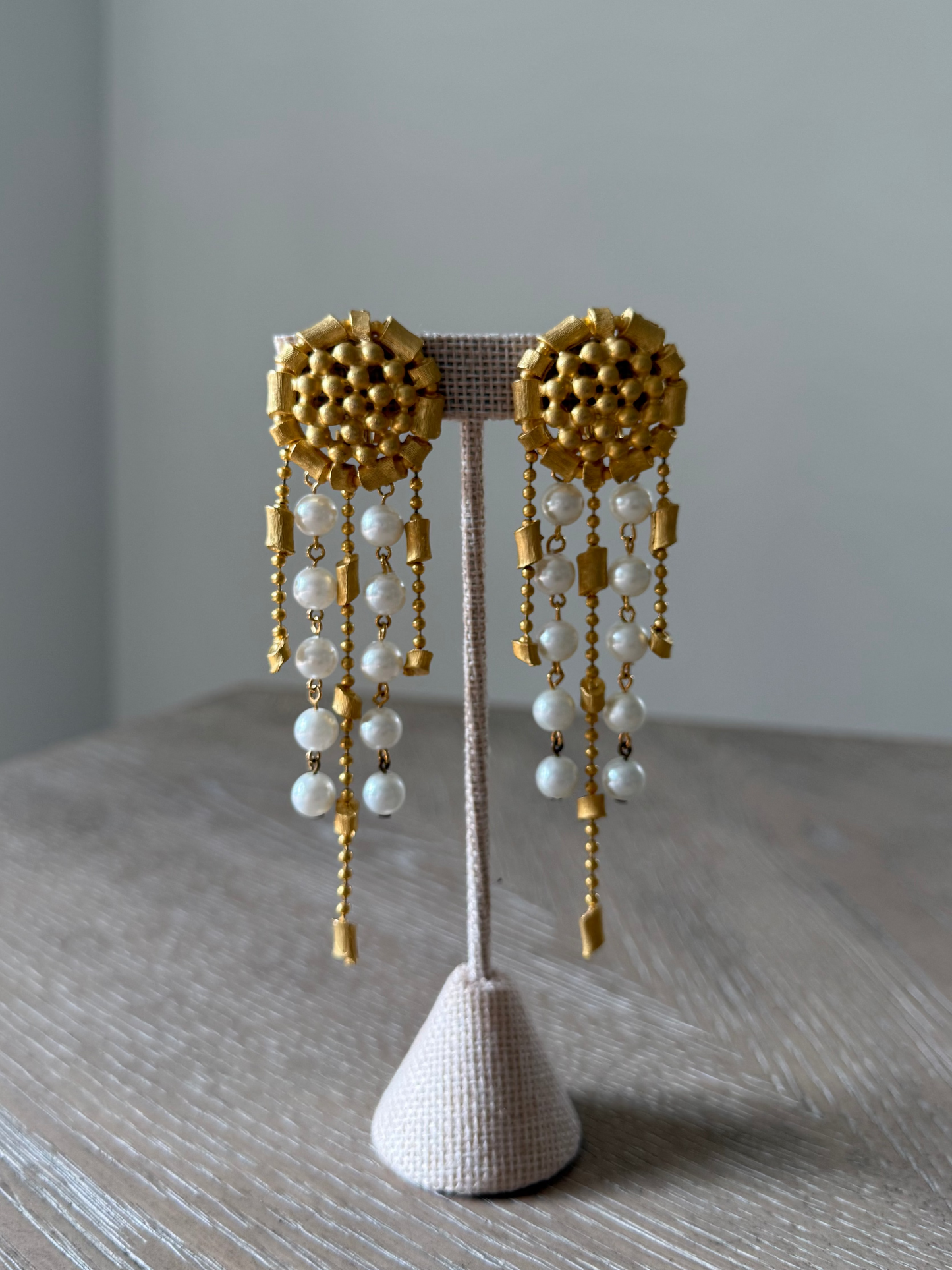 Vintage Clip Back Earrings