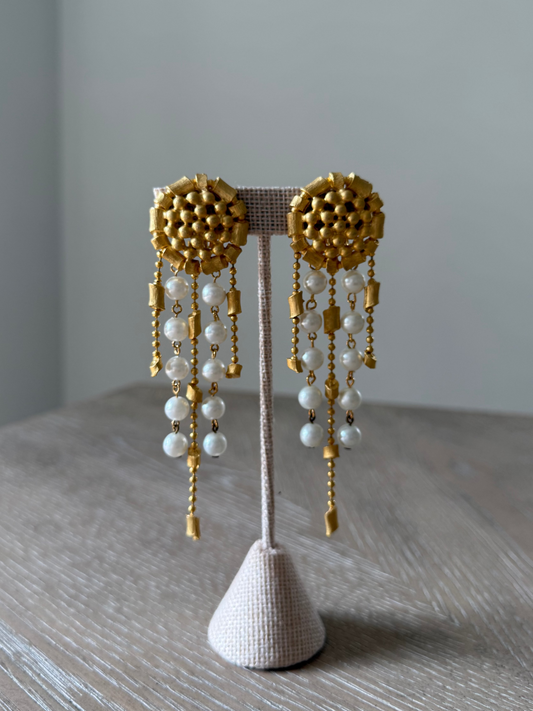Vintage Clip Back Earrings