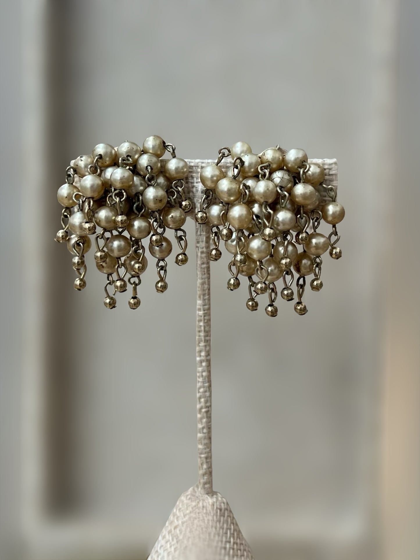 Ivory Pearl Beaded Earring