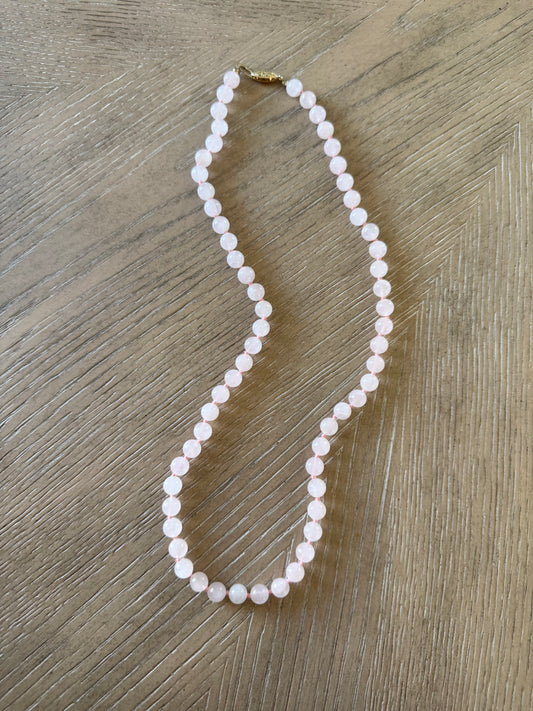 Pink Beaded Necklace