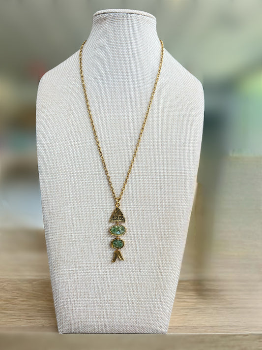Fish Pendant Necklace